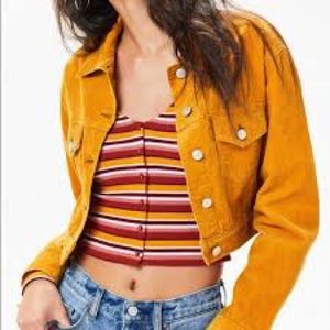 Yellow Corduroy Jacket